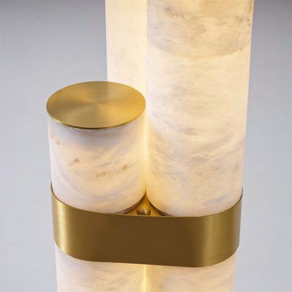 Fantasy Alabaster Floor Lamp, view 34
