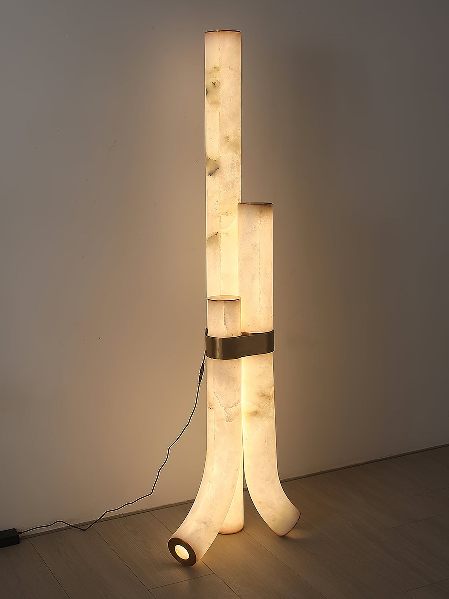 Fantasy Alabaster Floor Lamp, view 13