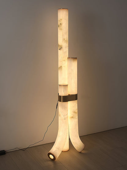 Fantasy Alabaster Floor Lamp, view 13