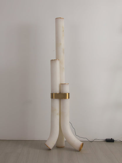Fantasy Alabaster Floor Lamp, view 27