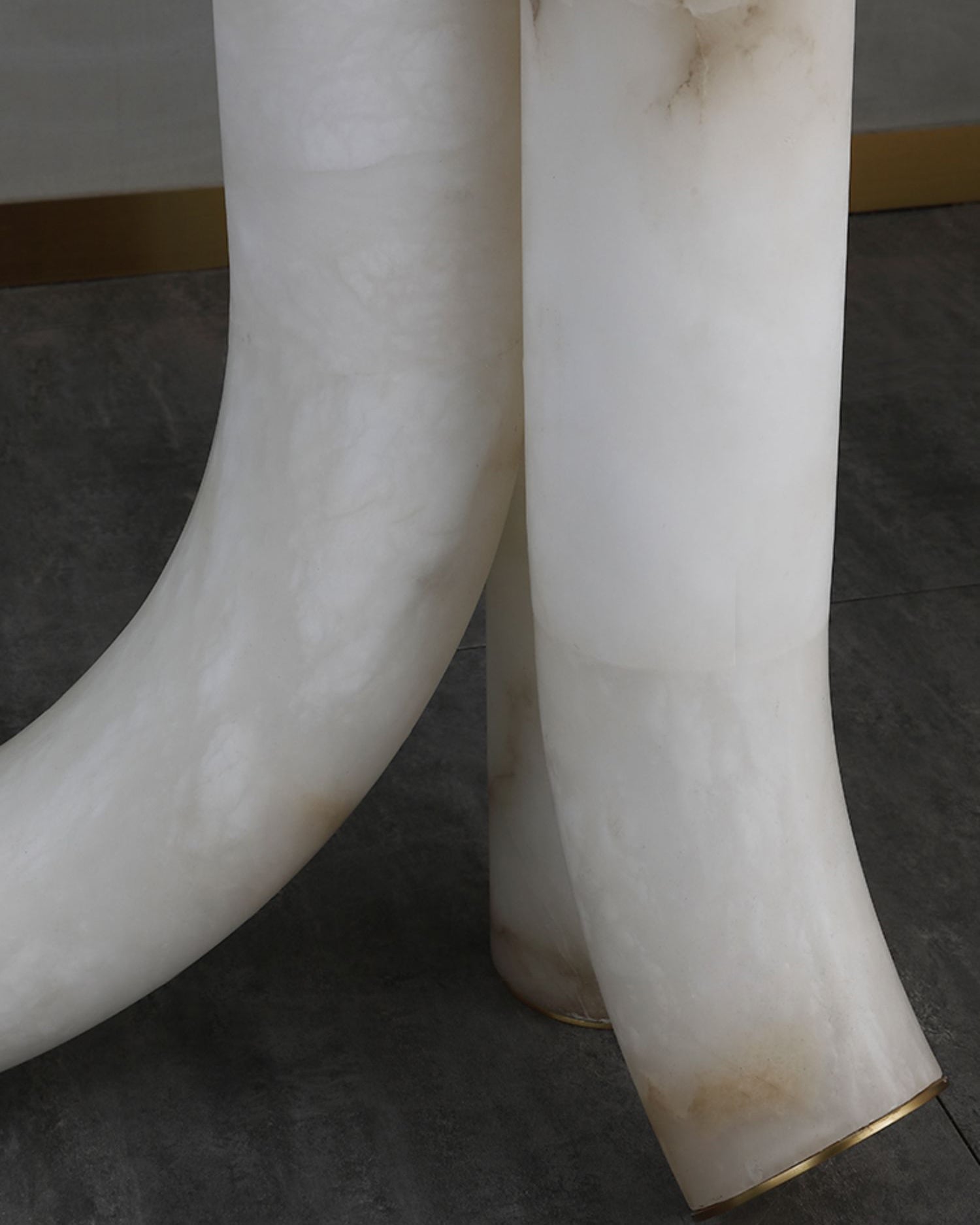 Fantasy Alabaster Floor Lamp, view 28