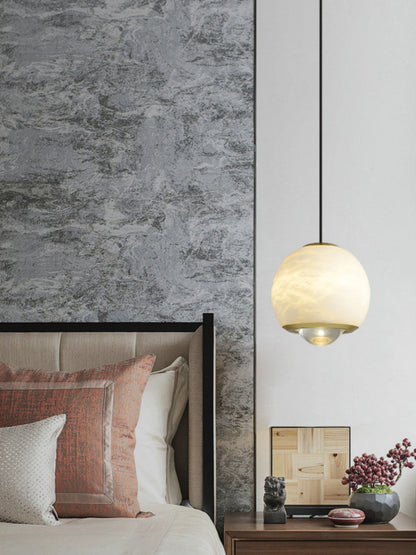 Ferox Alabaster Pendant Light, view 15