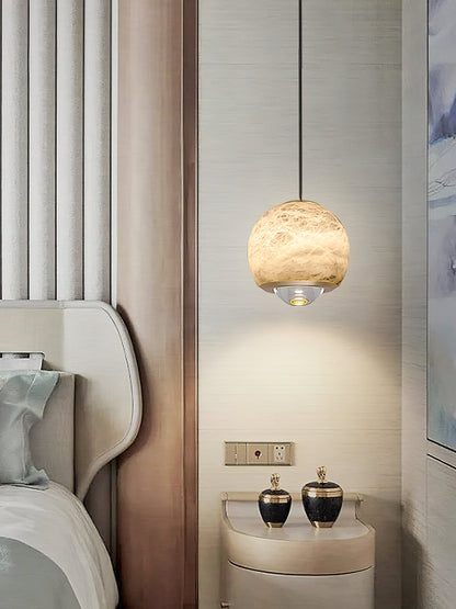 Ferox Alabaster Pendant Light, view 23
