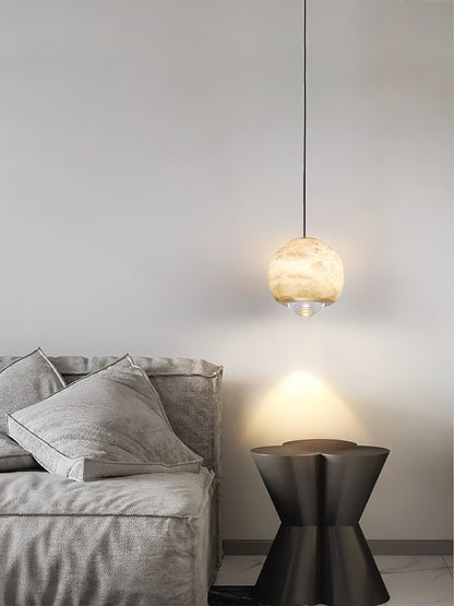 Ferox Alabaster Pendant Light, view 26