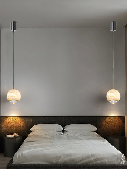 Ferox Alabaster Pendant Light, view 27