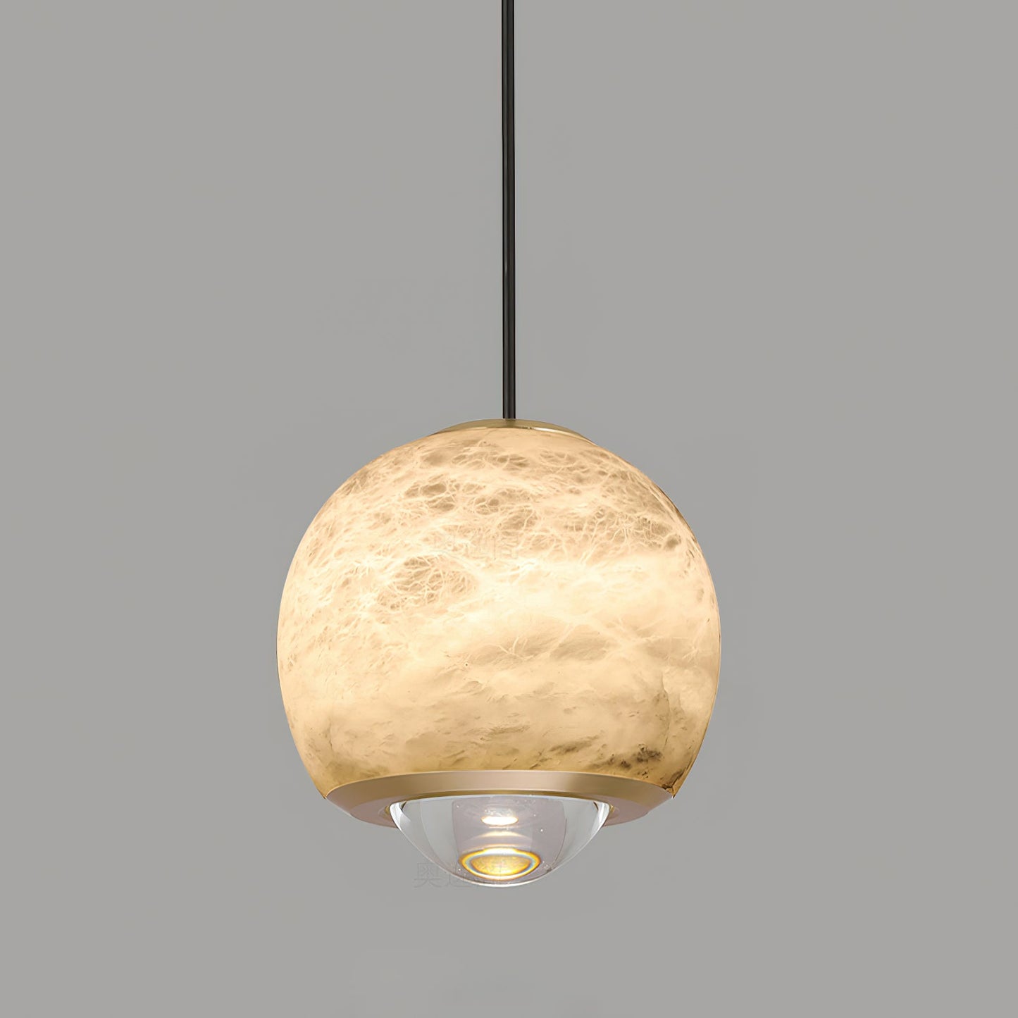 Ferox Alabaster Pendant Light, view 29