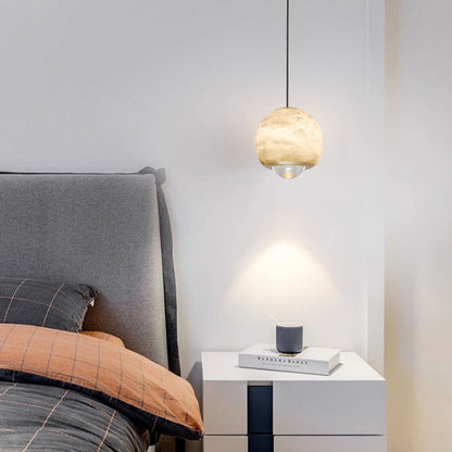 Ferox Alabaster Pendant Light, view 4