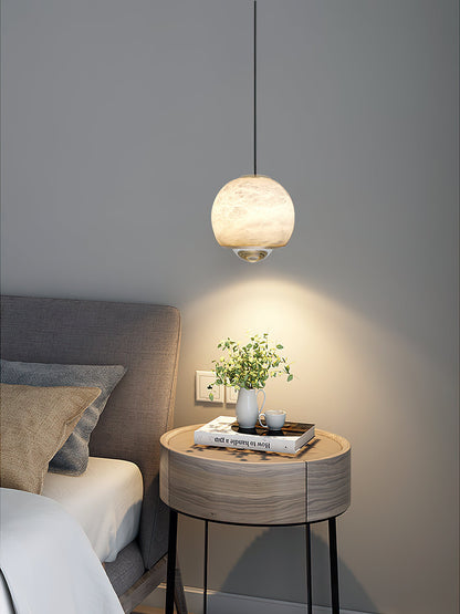 Ferox Alabaster Pendant Light, view 9