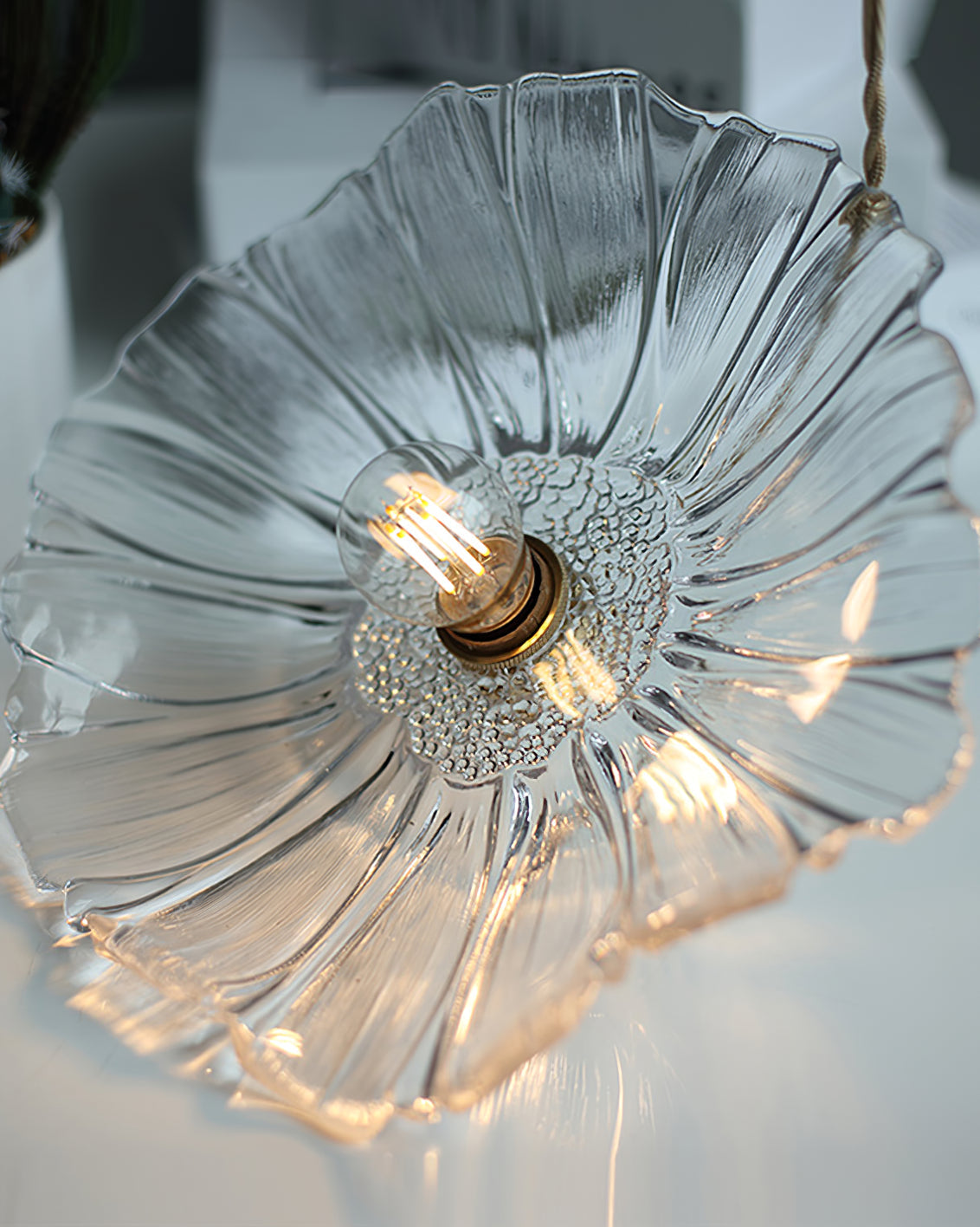 Flower Glass Pendant Lamp – Dimmable, view 32