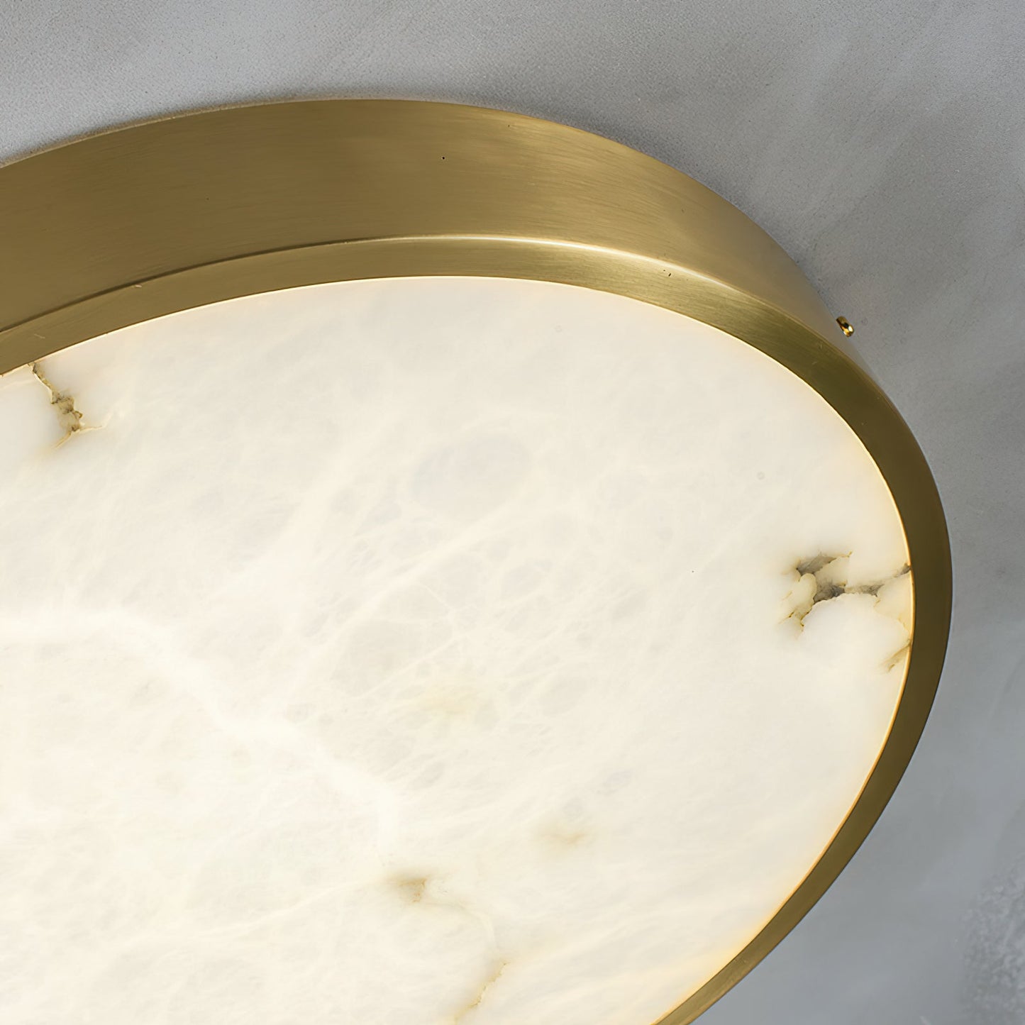 Geometric Alabaster Recessed Ceiling Light, view 27