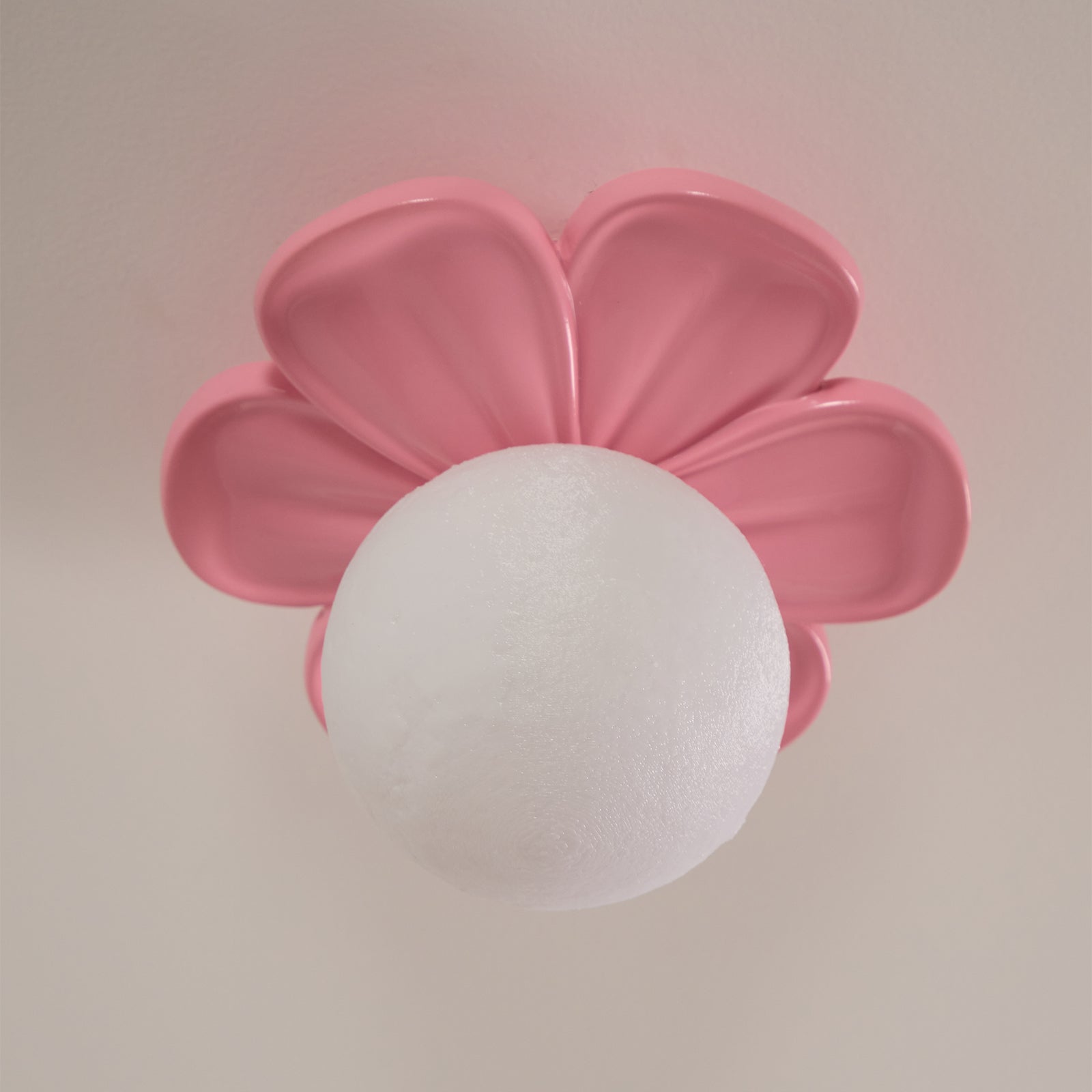 Cream Bloom Flower Ceiling Lamp, view 21