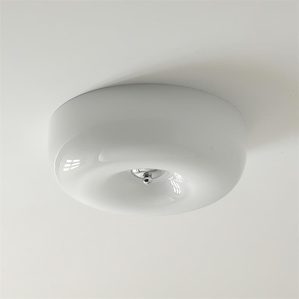 Glass Button Ceiling Lamp – Dimmable, alternate view