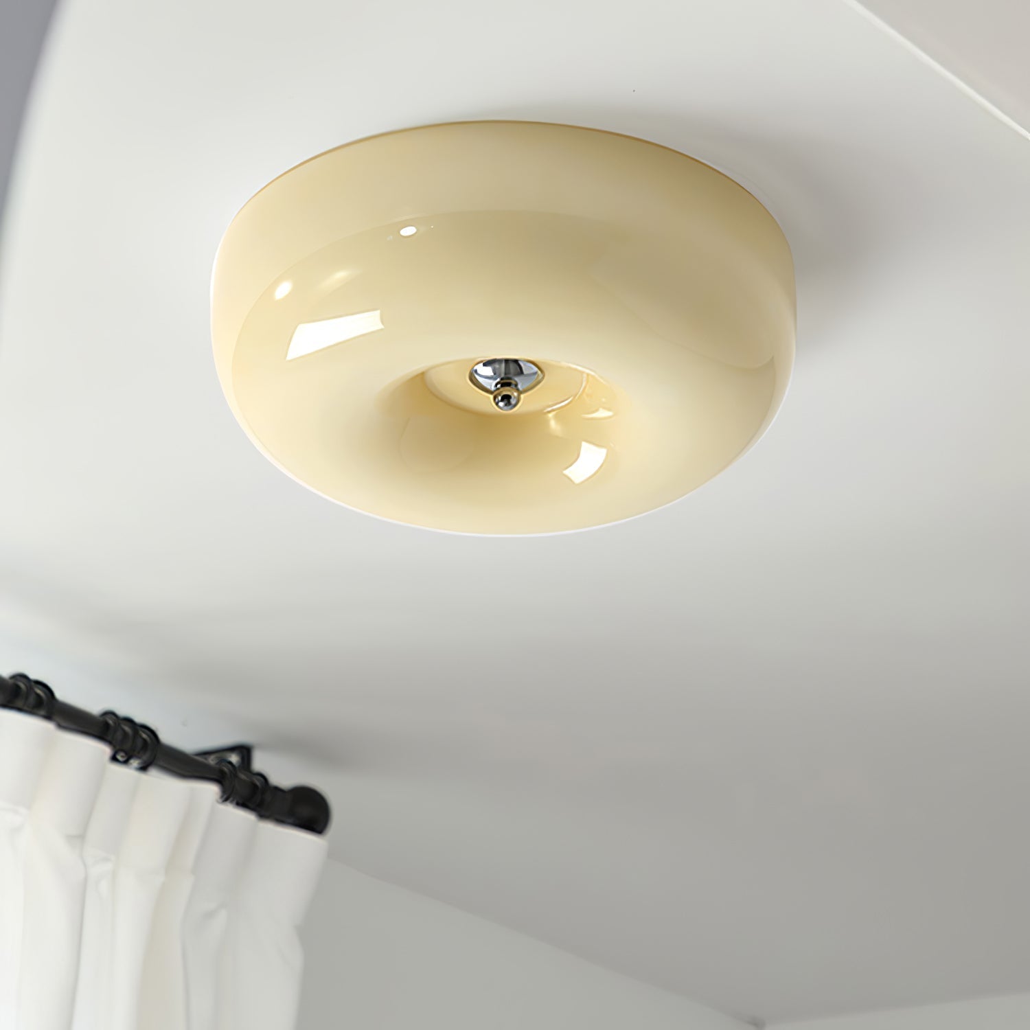 Glass Button Ceiling Lamp – Dimmable, view 9