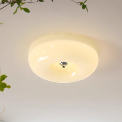 Glass Button Ceiling Lamp – Dimmable, detail