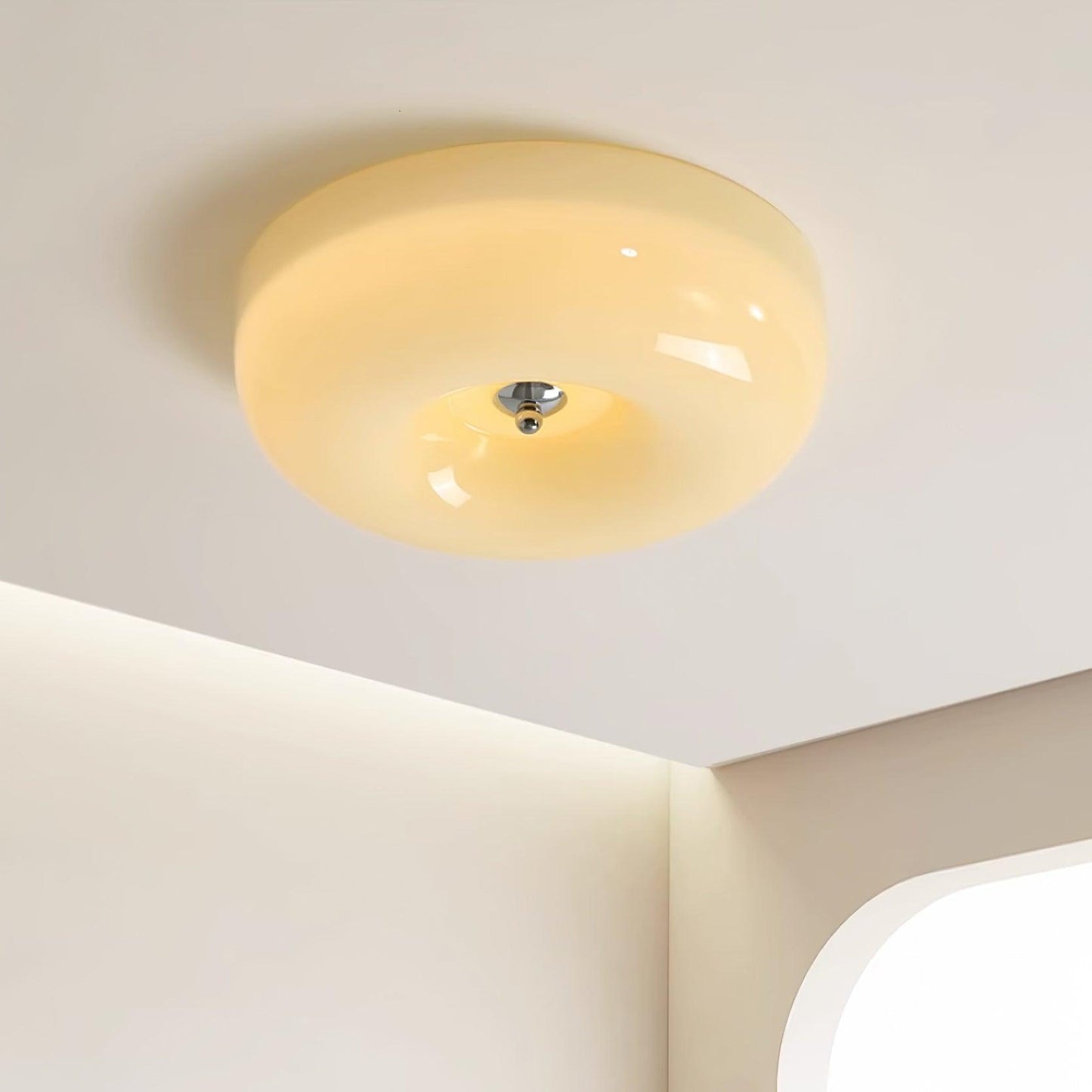 Glass Button Ceiling Lamp – Dimmable, view 12