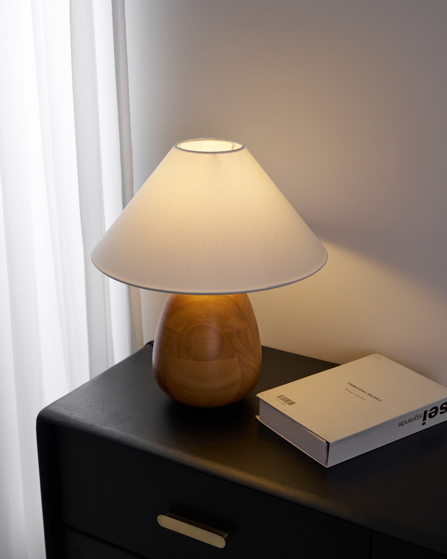 Irving Wood Table Lamp, view 24