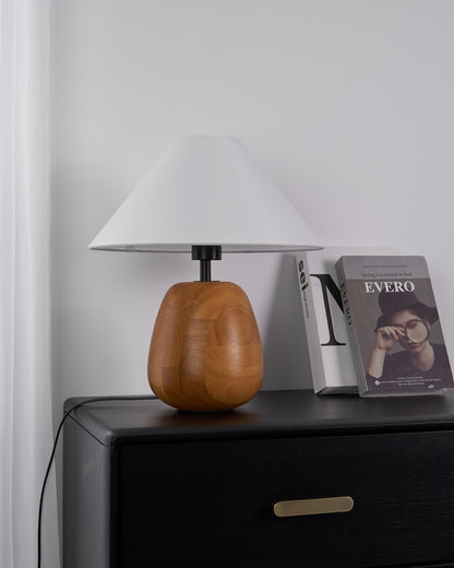 Irving Wood Table Lamp, view 9