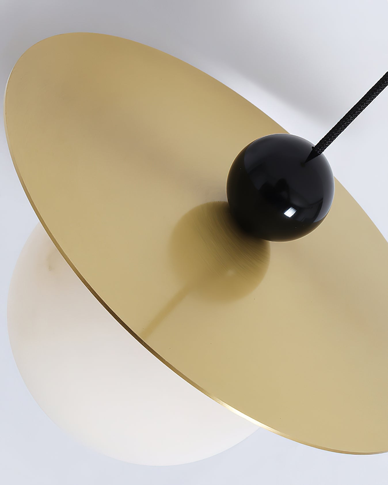 Helios Cord Alabaster Pendant Light, view 24