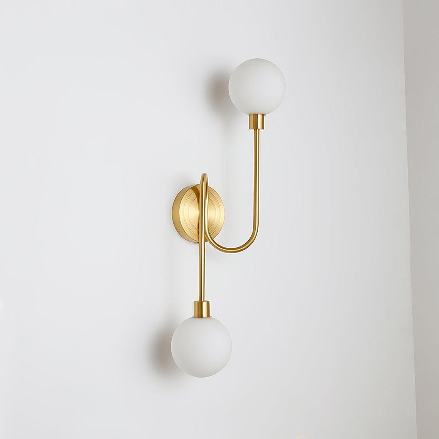 Holten Brass Armed Sconce, view 15