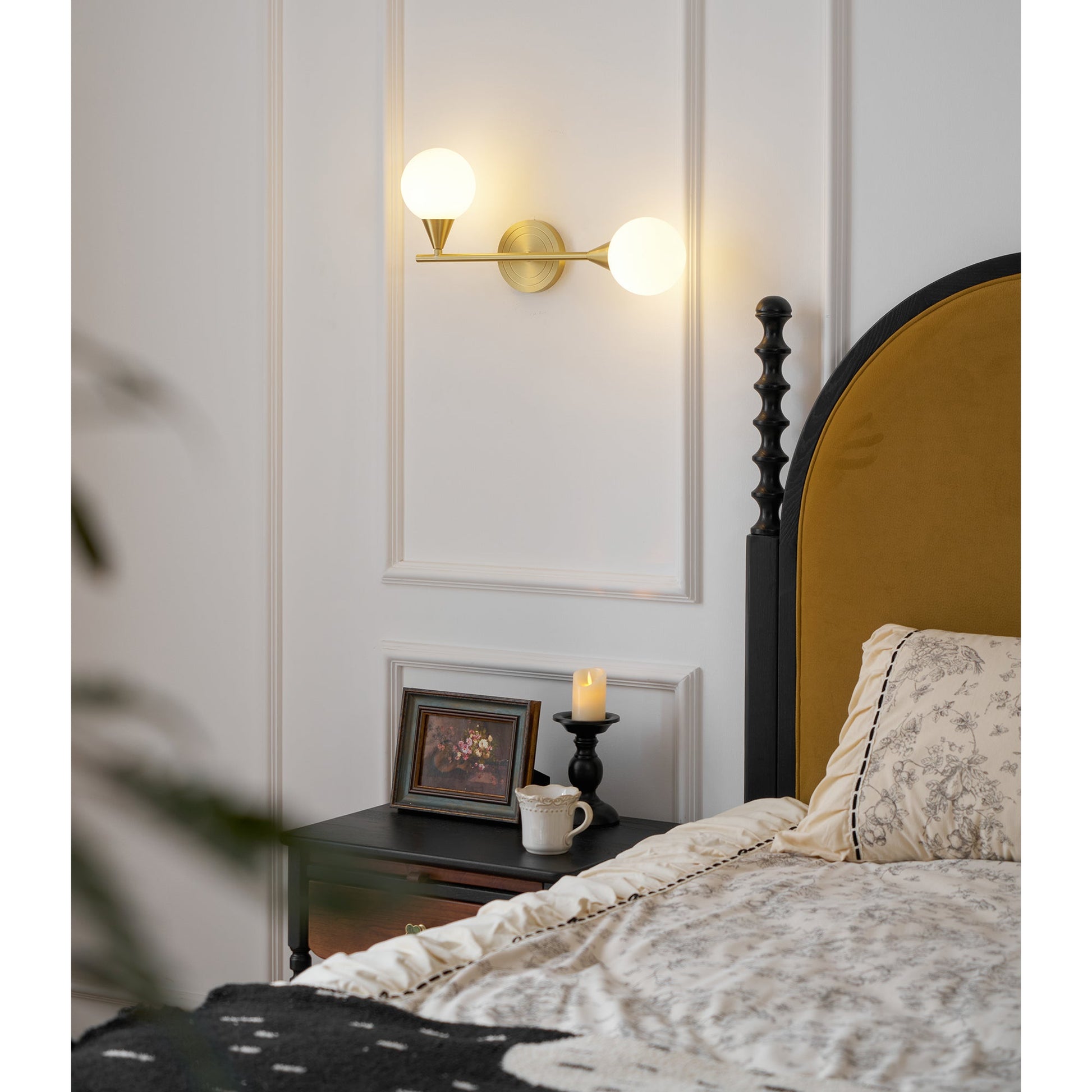 Holten Brass Armed Sconce, view 9