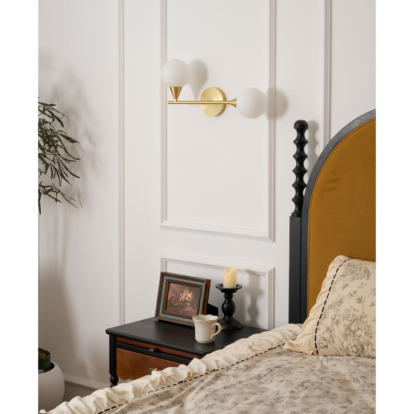 Holten Brass Armed Sconce, view 19