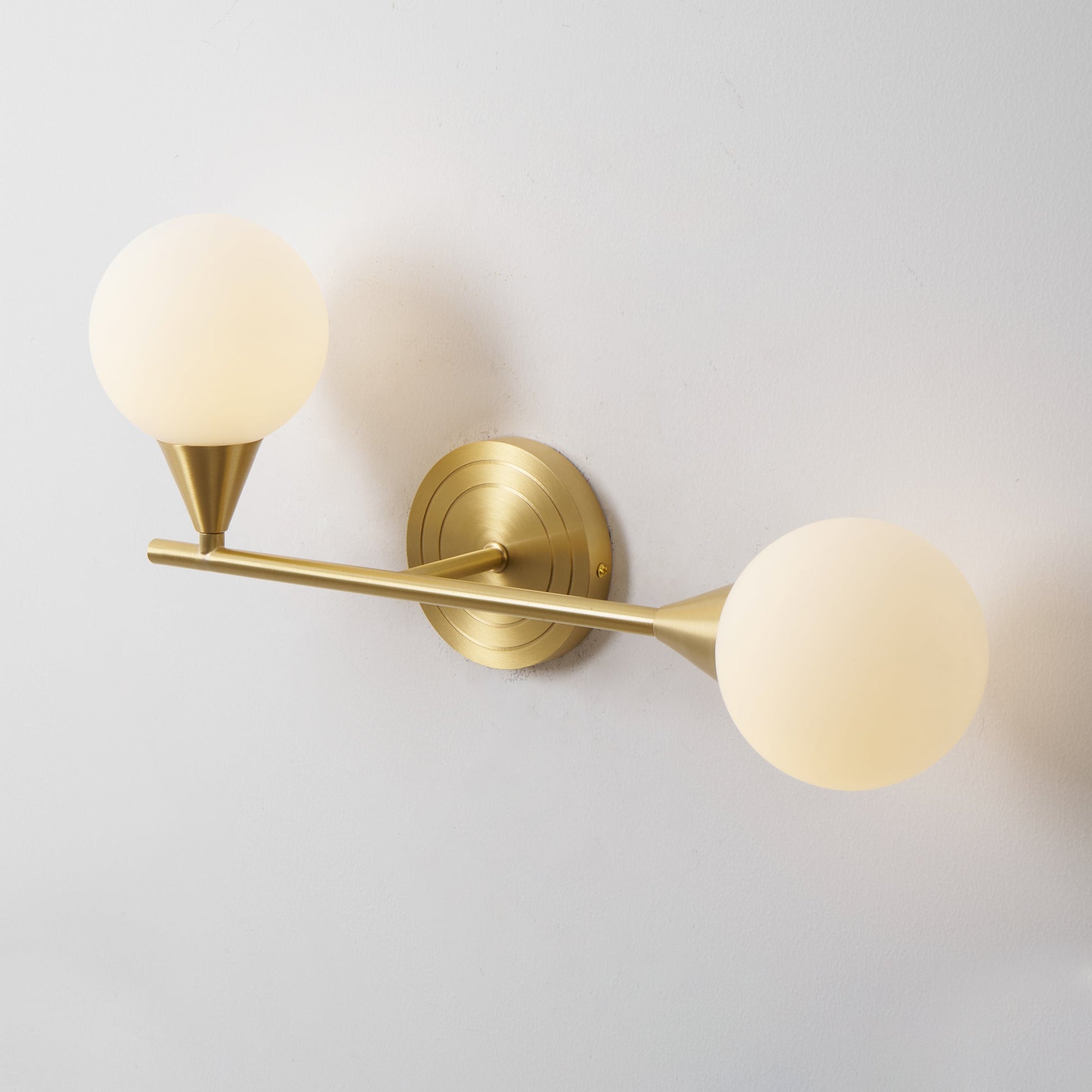 Holten Brass Armed Sconce, view 22