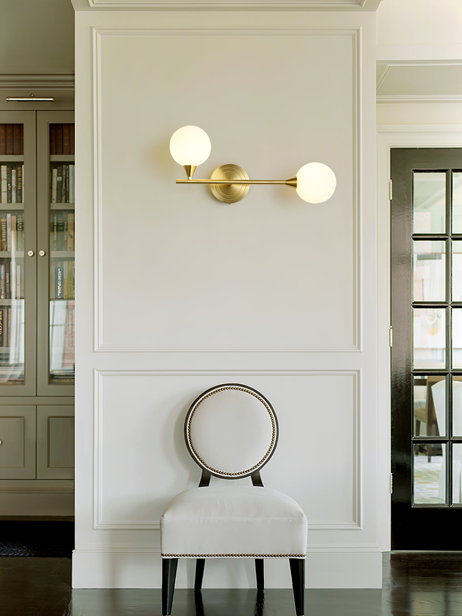 Holten Brass Armed Sconce, view 12
