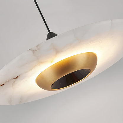 Ipno LED Alabaster Pendant Light, view 15