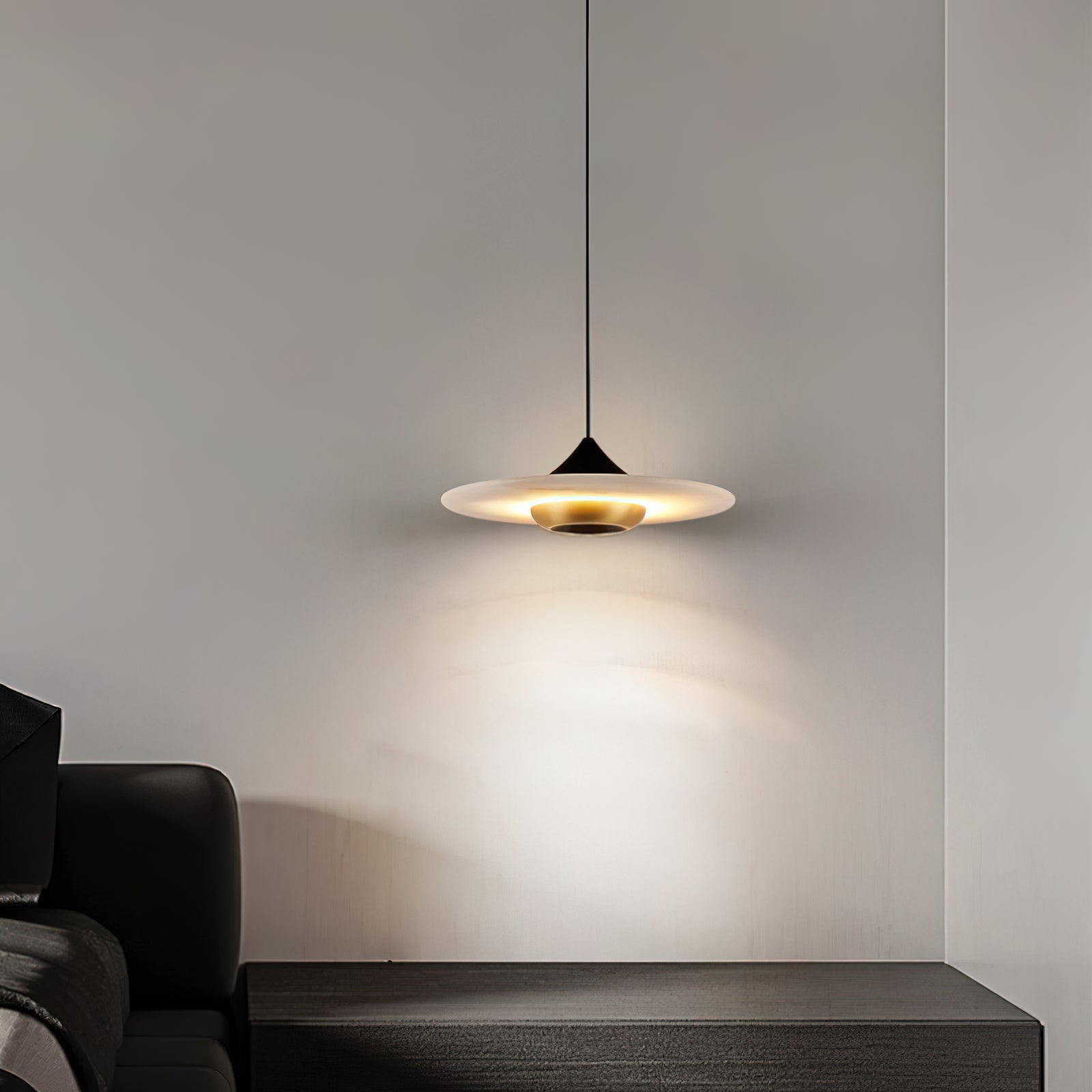 Ipno LED Alabaster Pendant Light