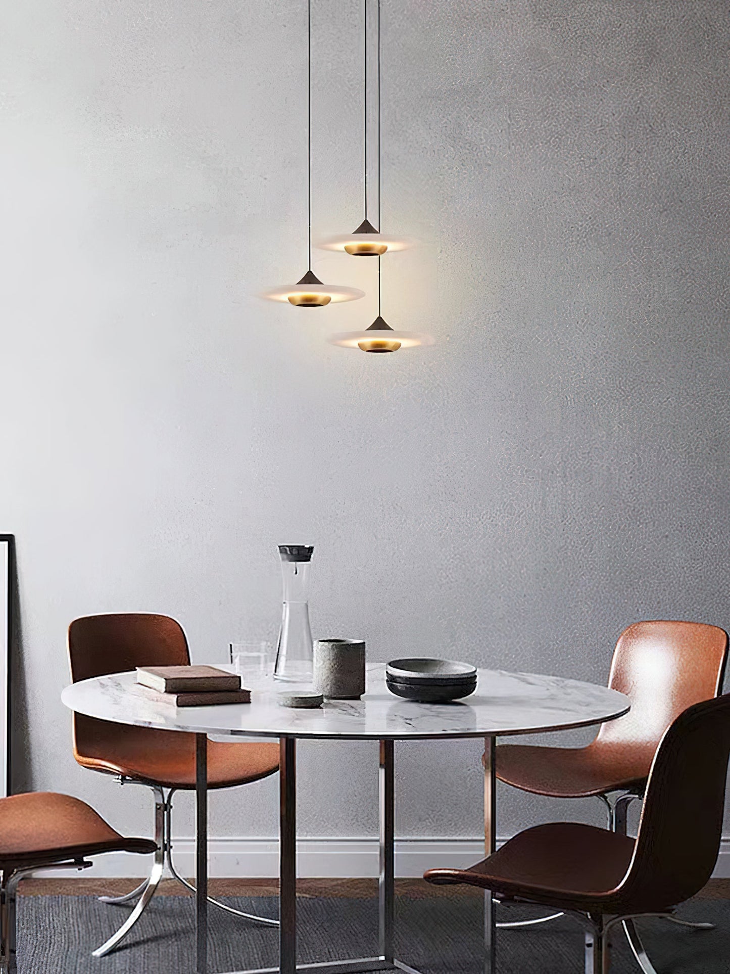 Ipno LED Alabaster Pendant Light, view 5