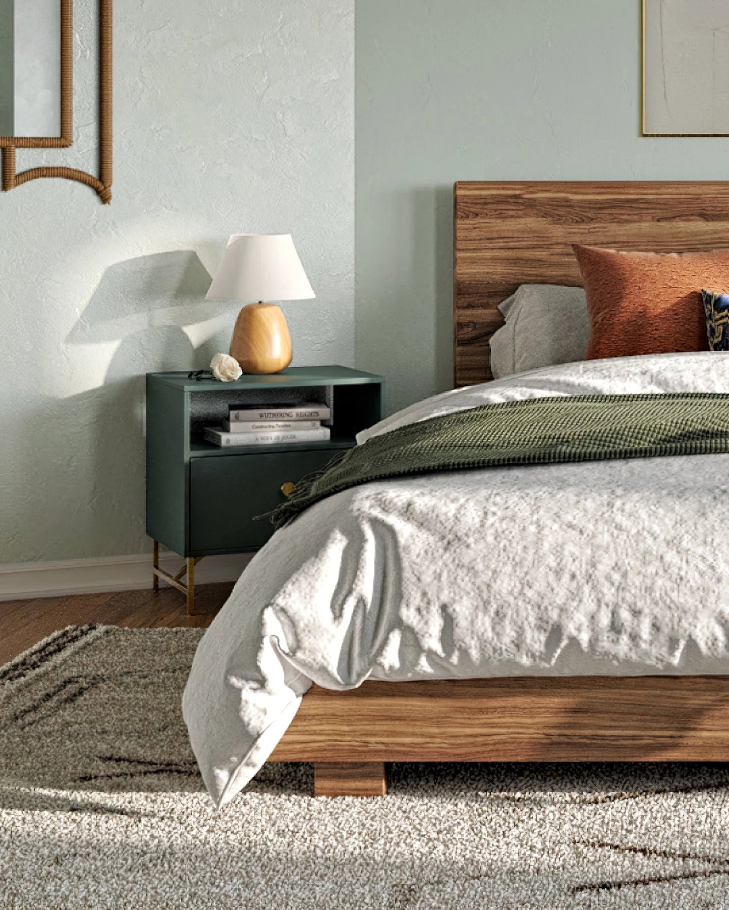 Irving Wood Table Lamp, view 17