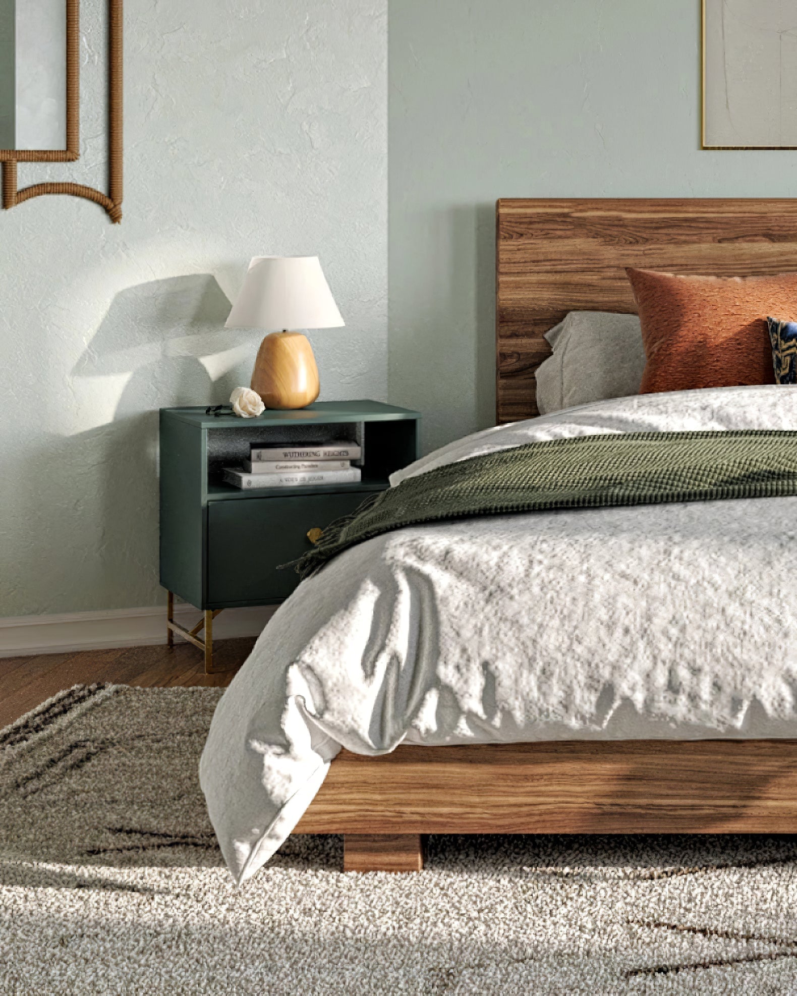 Irving Wood Table Lamp, view 17
