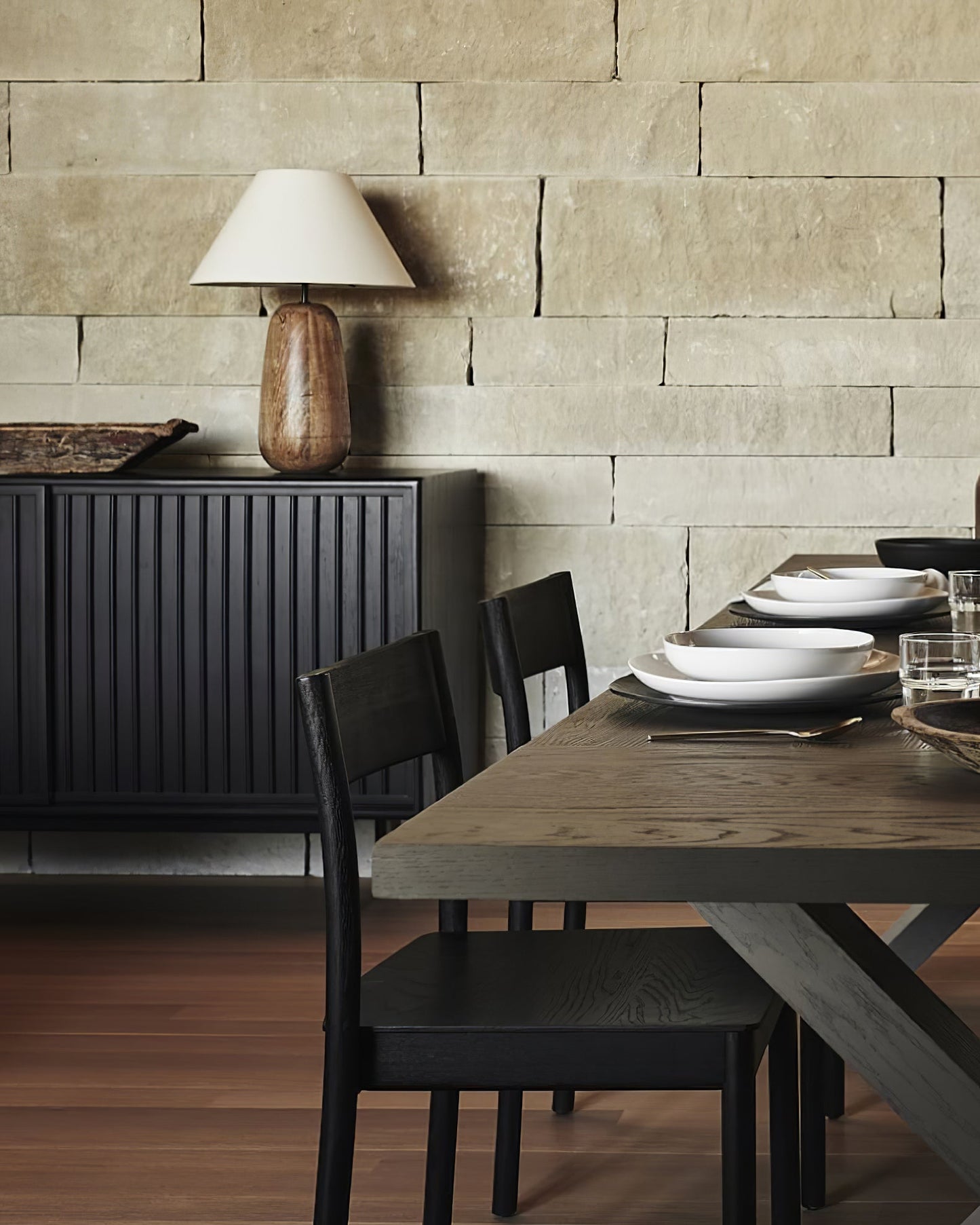 Irving Wood Table Lamp, view 20