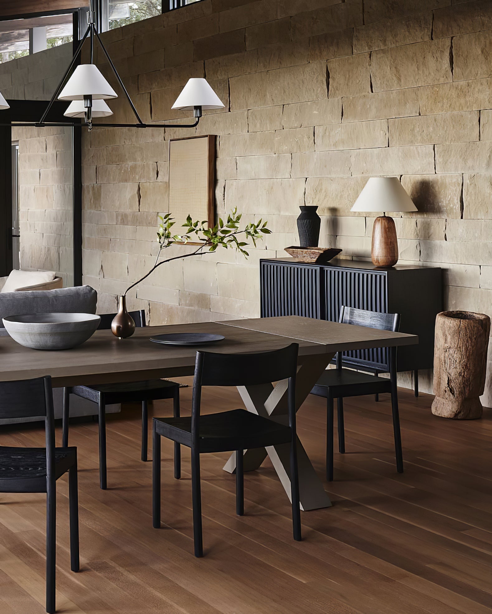Irving Wood Table Lamp, view 21