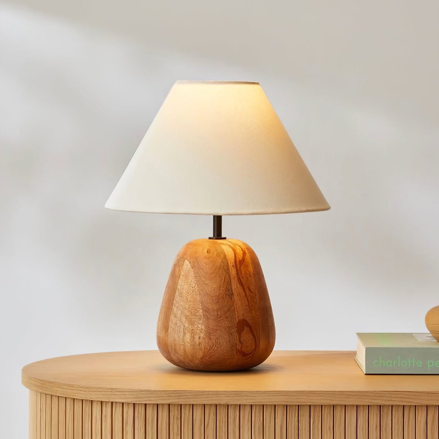 Irving Wood Table Lamp, view 16