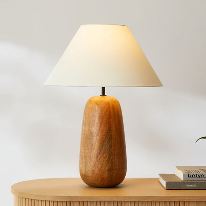 Irving Wood Table Lamp, detail