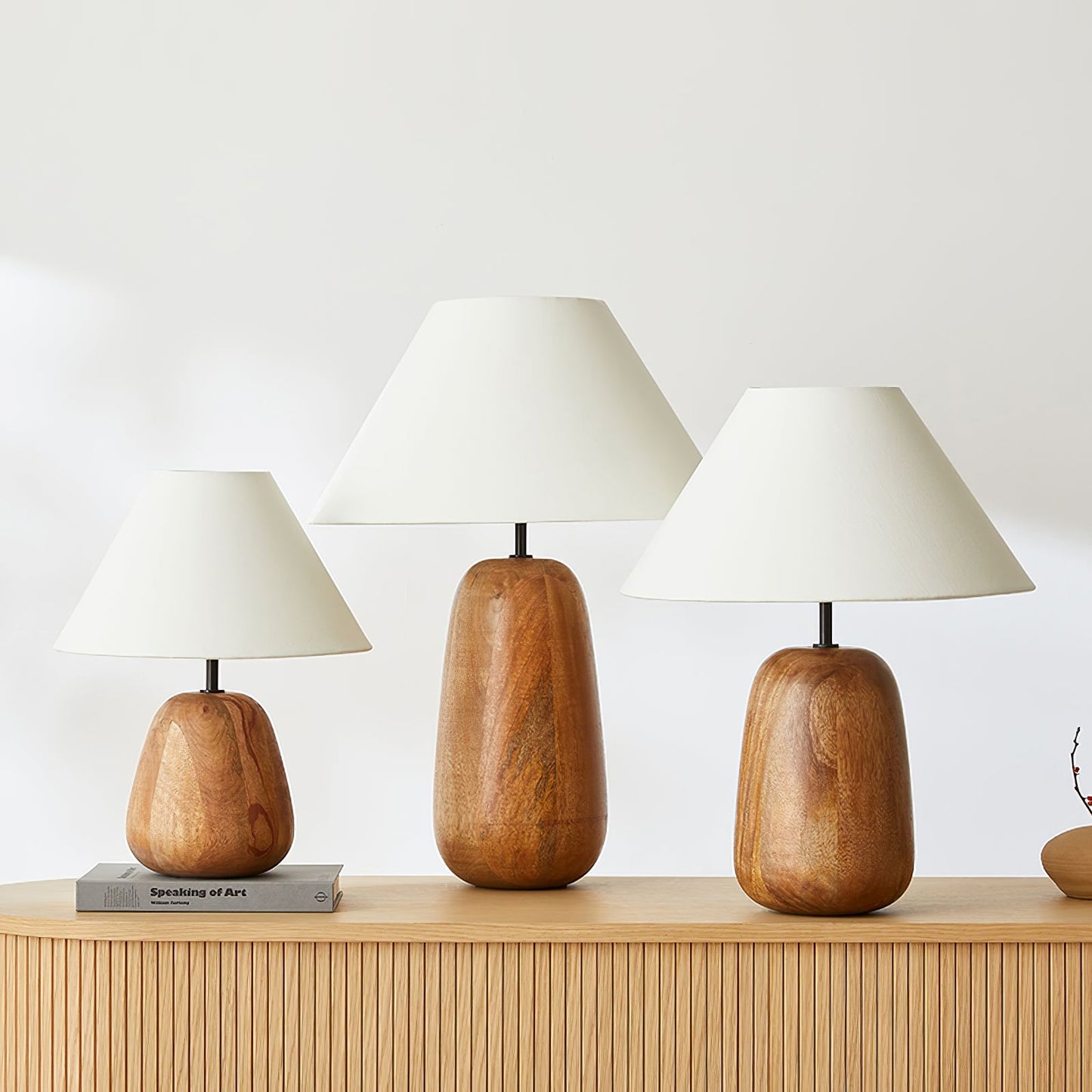 Irving Wood Table Lamp, view 4