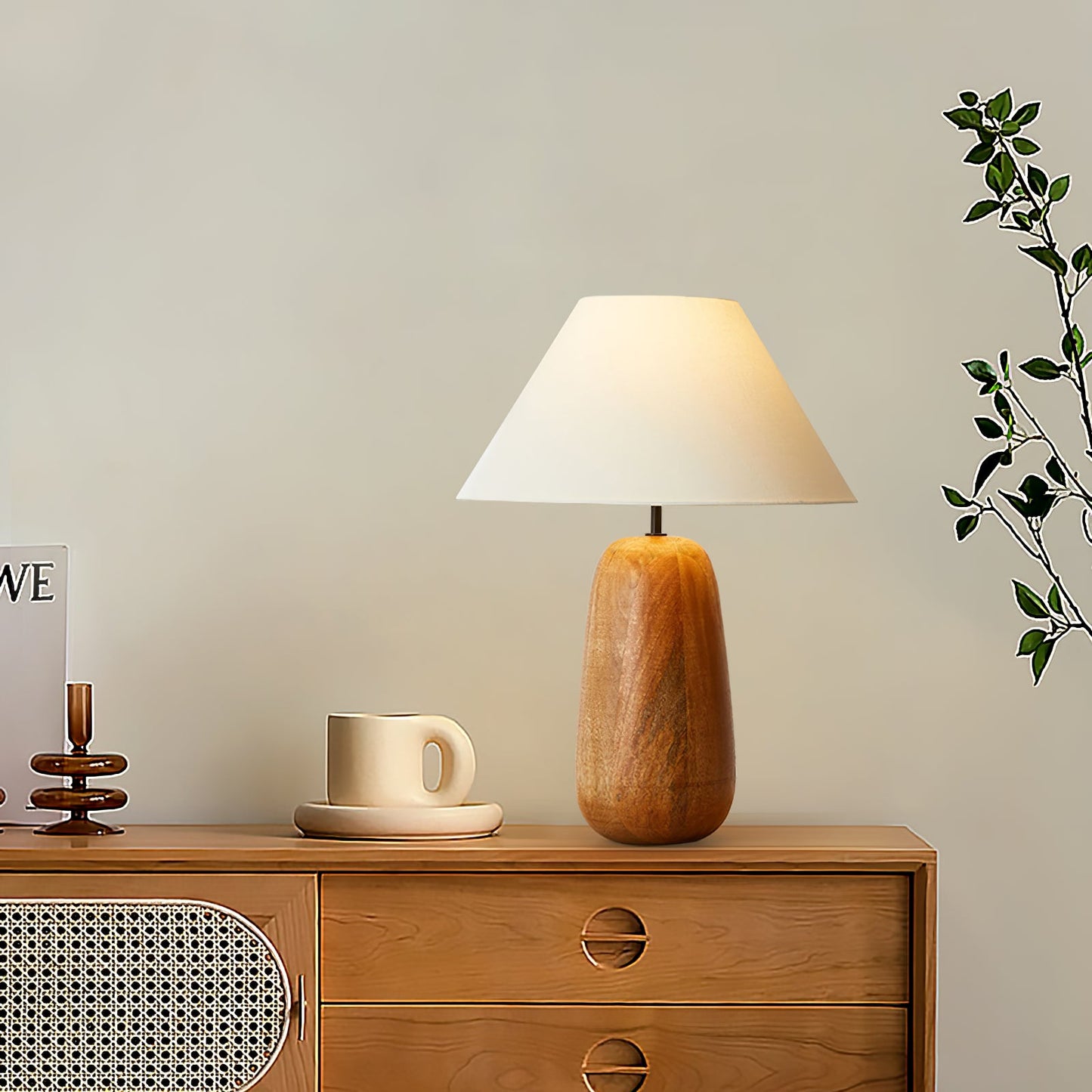 Irving Wood Table Lamp, view 13