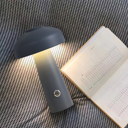 Leon Mushroom Table Lamp with built-in battery, detail
