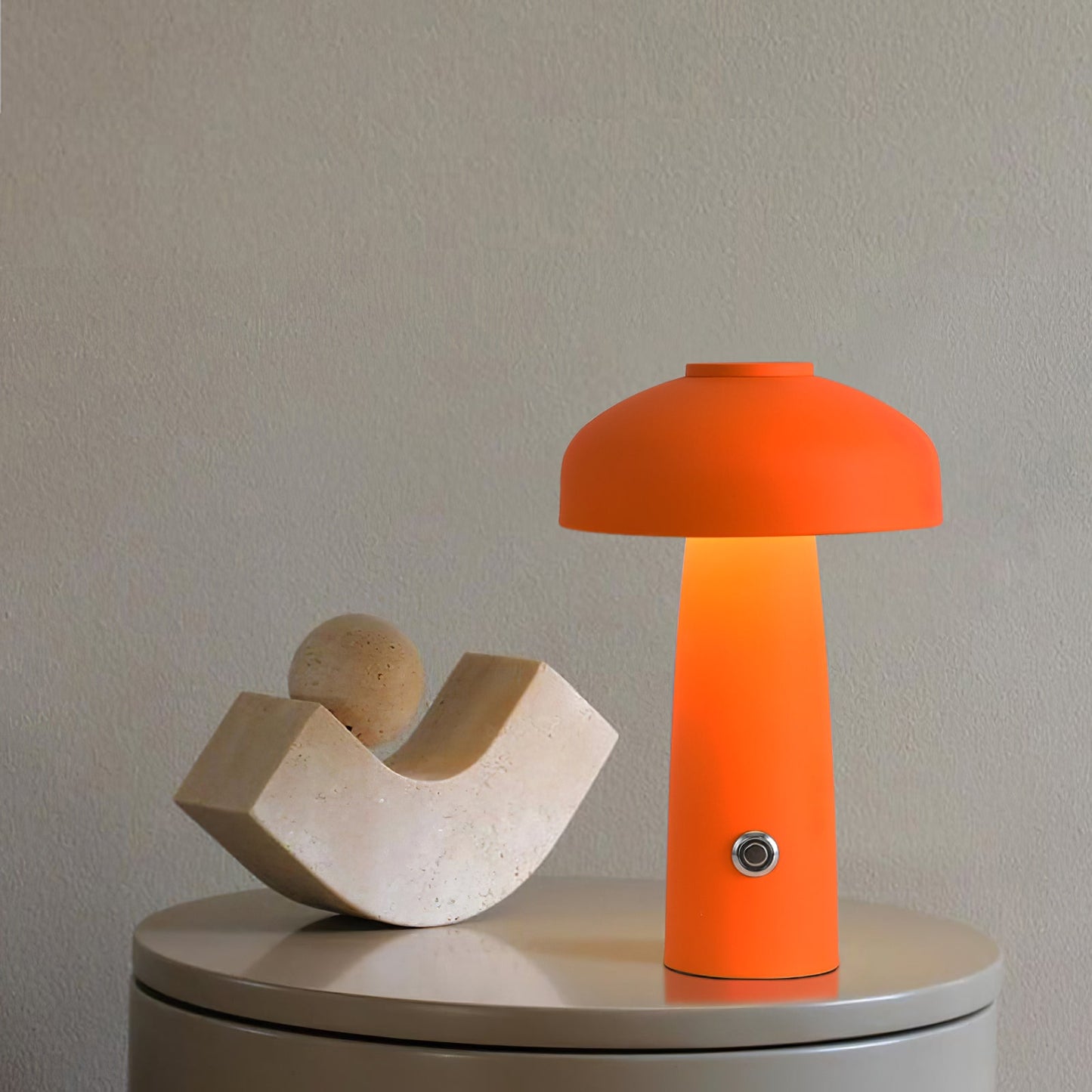 Leon Mushroom Table Lamp with built-in battery, view 4