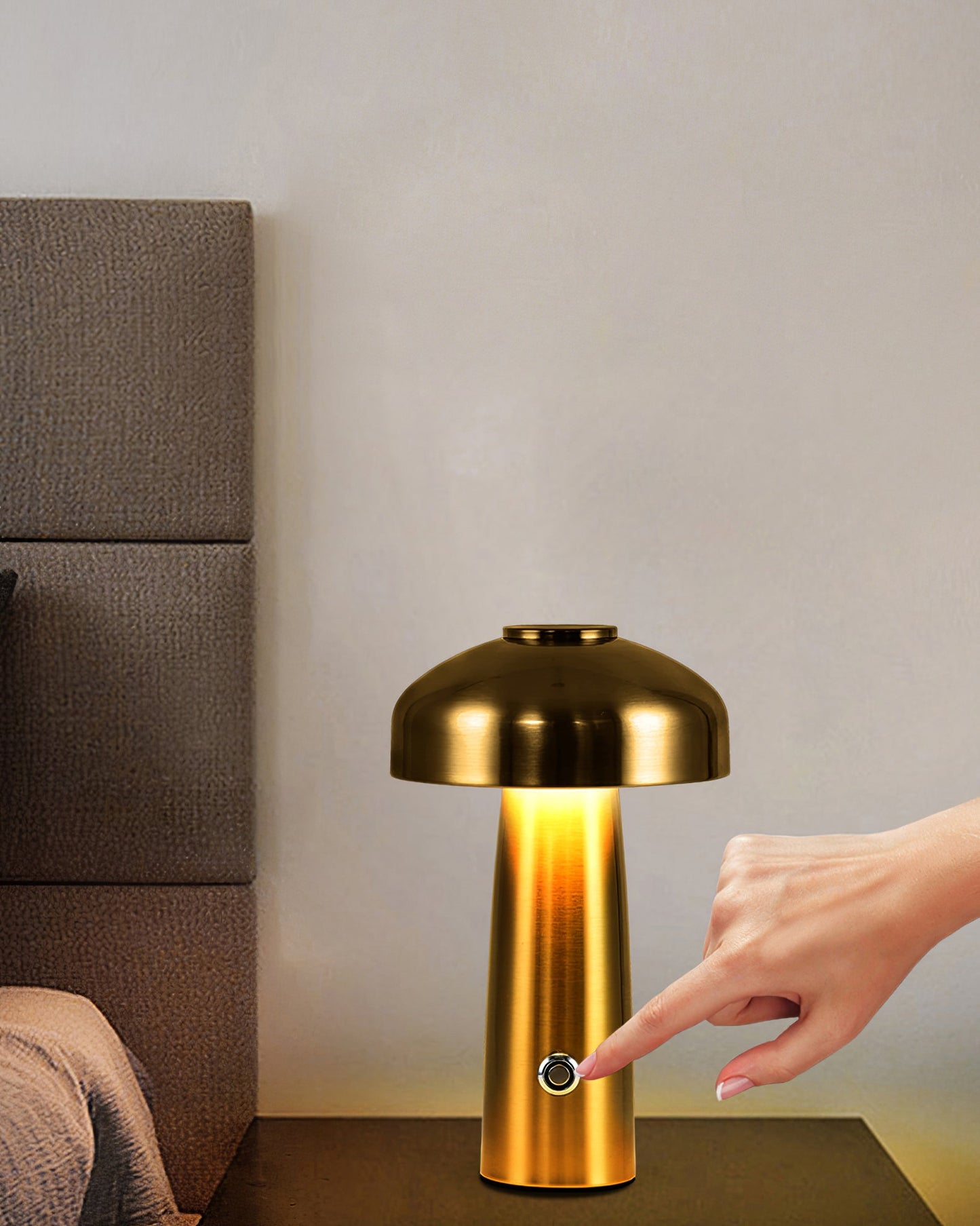 Leon Mushroom Table Lamp with built-in battery, view 8