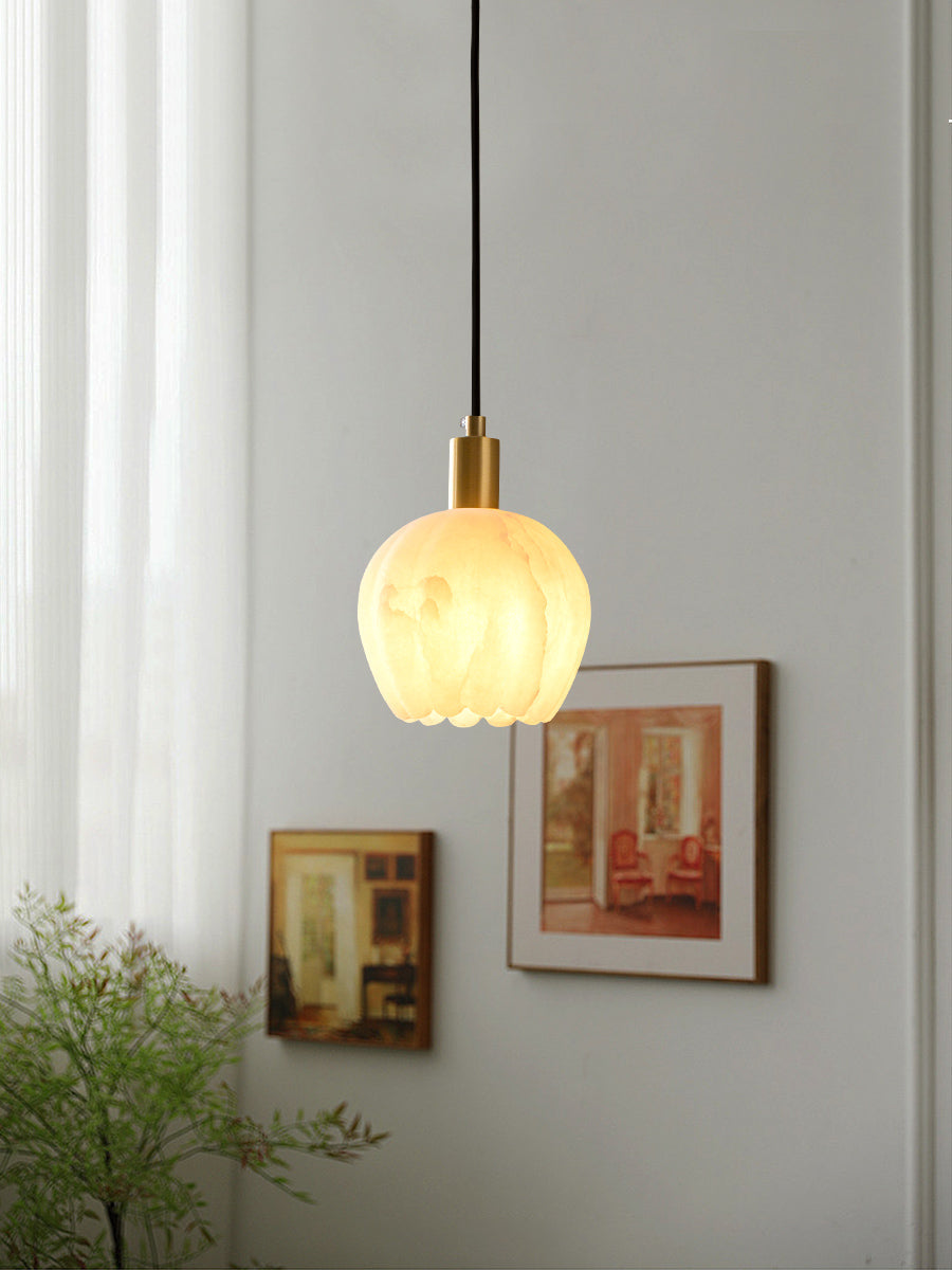 Lilin Alabaster Pendant Light, view 11