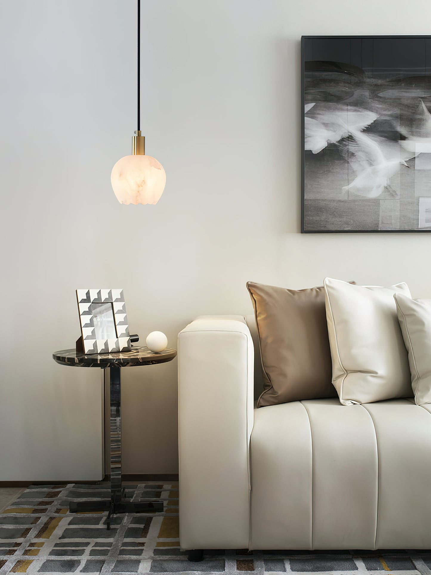 Lilin Alabaster Pendant Light, view 18