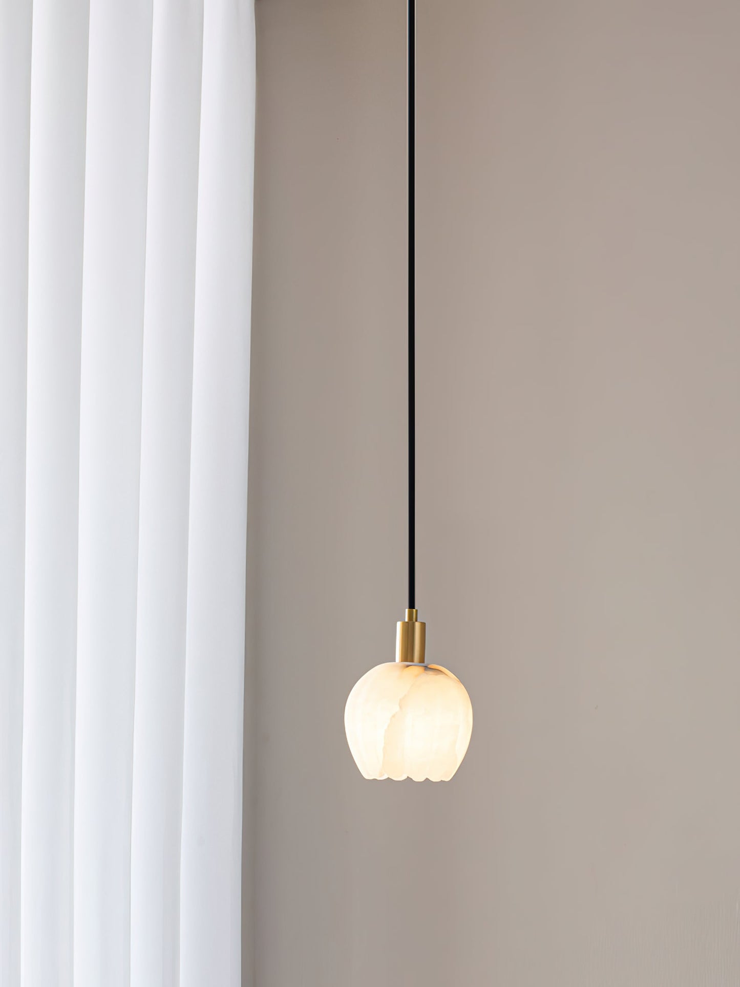 Lilin Alabaster Pendant Light, view 25