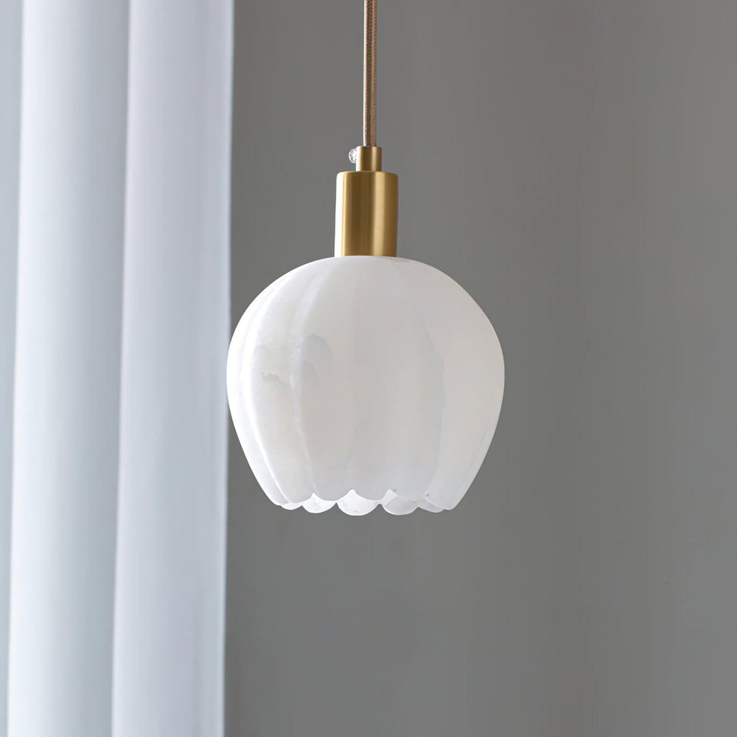 Lilin Alabaster Pendant Light, view 26