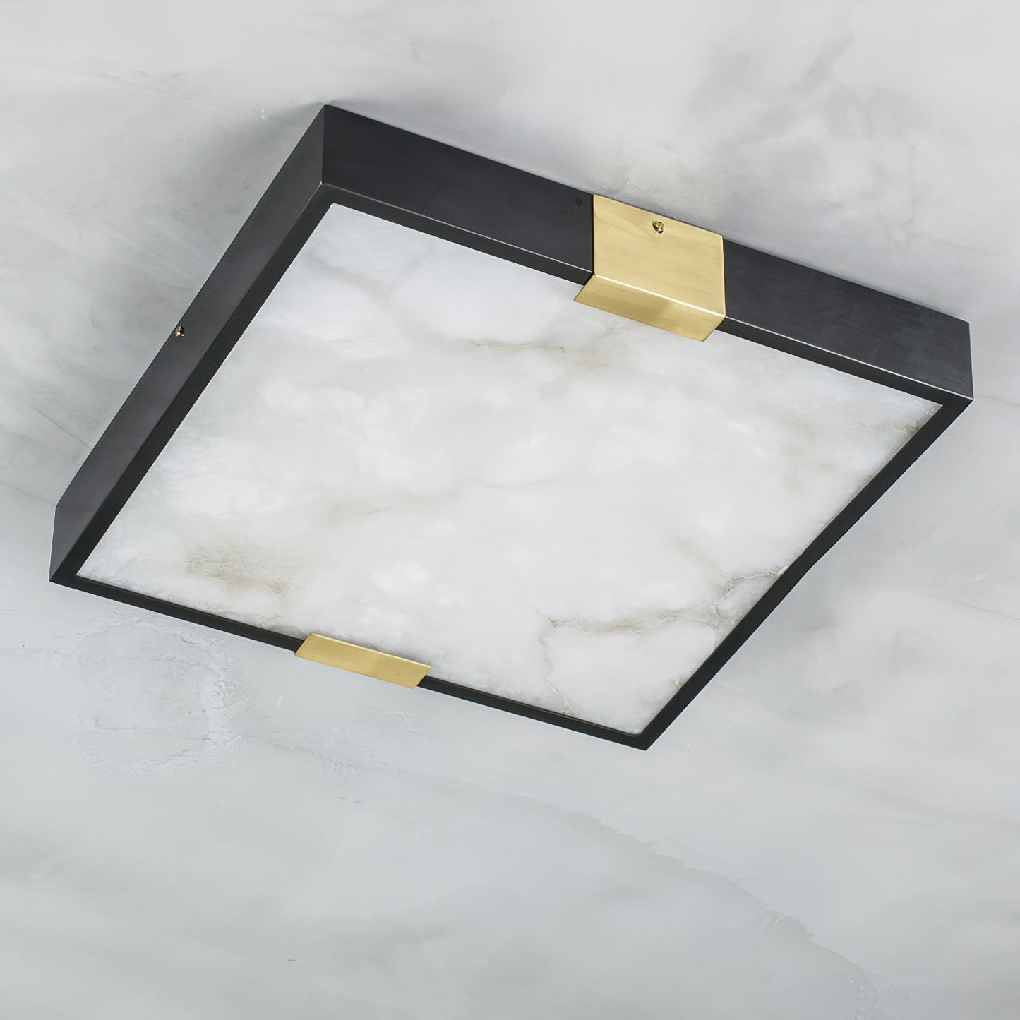Lucien Alabaster Ceiling Light, view 17