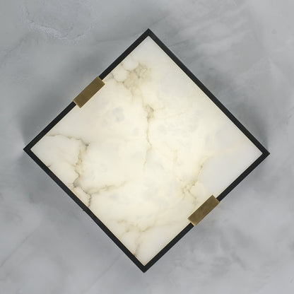 Lucien Alabaster Ceiling Light, view 18