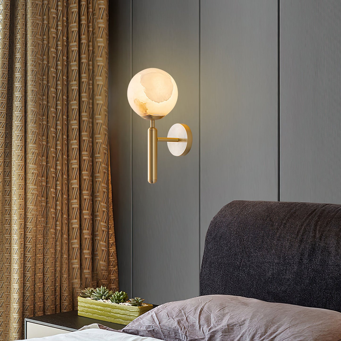 Mian Alabaster Wall Lamp, view 8