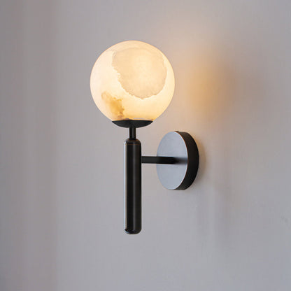 Mian Alabaster Wall Lamp, alternate view