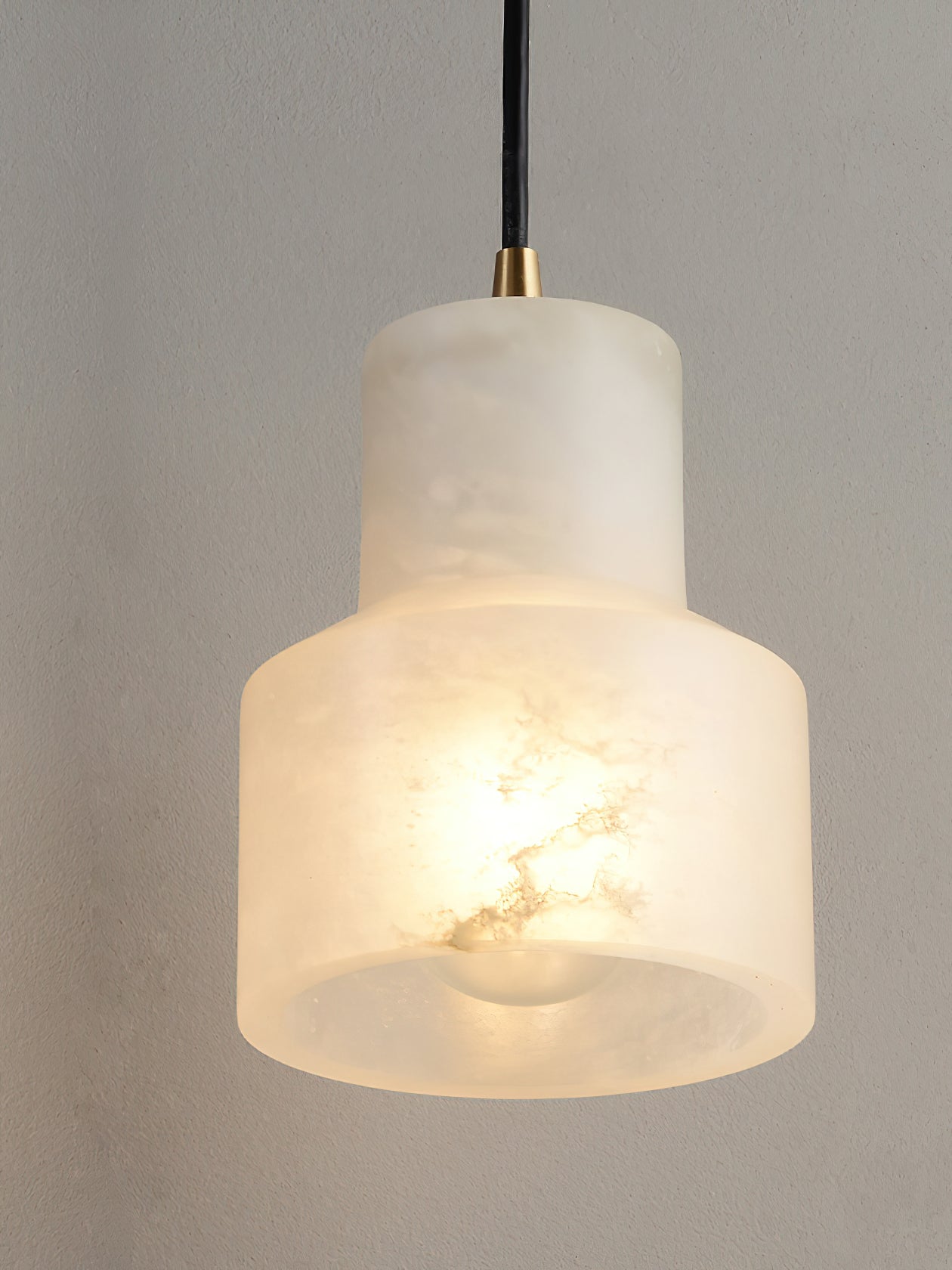 Millson Alabaster Pendant Light, detail